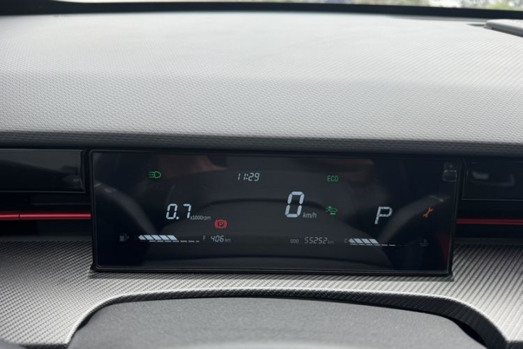 Used JETOUR Dashing 2022 1.6T DCT King PLUS Odometer Close Up