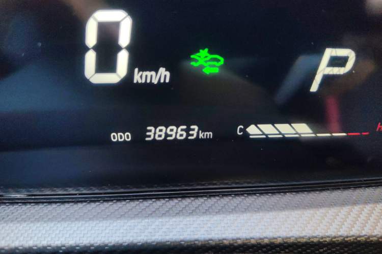Used JETOUR Dashing 2022 1.6T DCT King MAX Odometer Close Up