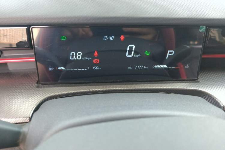 Used JETOUR Dashing 2022 1.6T DCT King PLUS Odometer Close Up