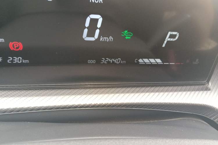 Used JETOUR Dashing 2022 1.6T DCT King MAX Odometer Close Up