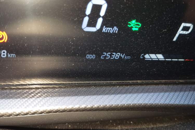 Used JETOUR Dashing 2022 1.6T DCT King MAX Odometer Close Up