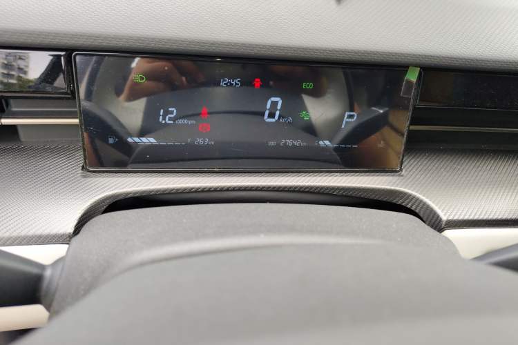 Used JETOUR Dashing 2022 1.6T DCT King PLUS Odometer Close Up