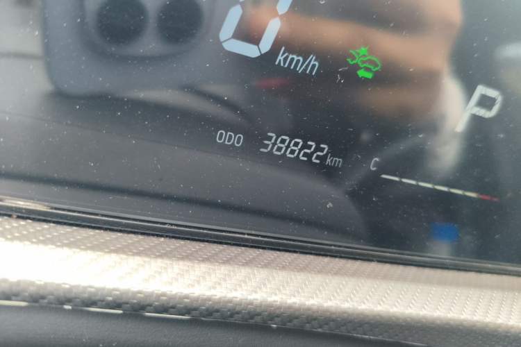 Used JETOUR Dashing 2022 1.6T DCT King MAX Odometer Close Up