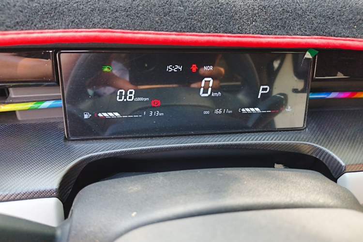 Used JETOUR Dashing 2022 1.6T DCT King PRO Odometer Close Up