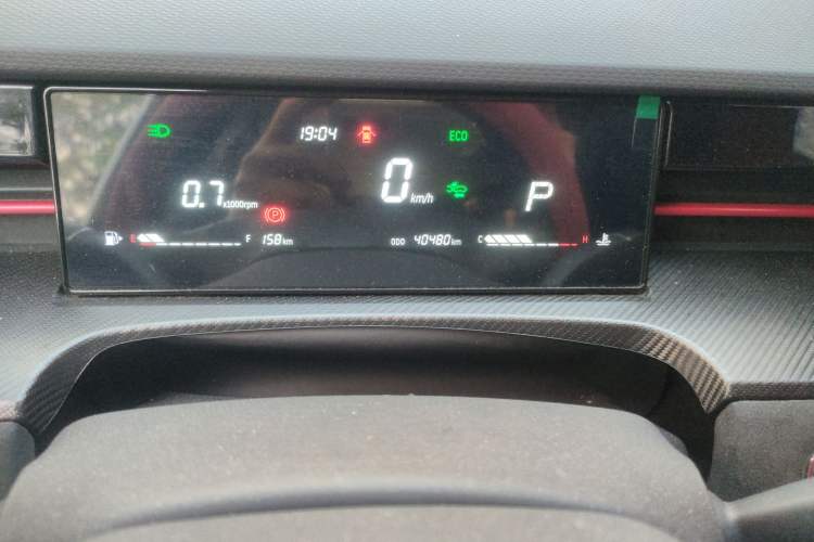 Used JETOUR Dashing 2022 1.6T DCT King PLUS Odometer Close Up