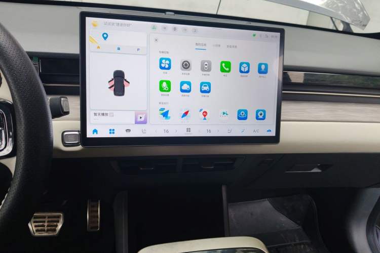 Used JETOUR Dashing 2022 1.6T DCT King MAX Audio And AC Panel