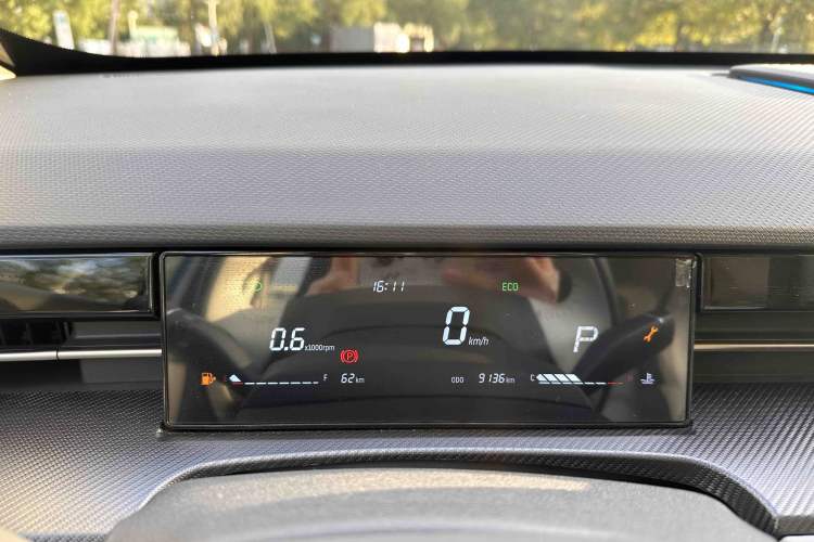 Used JETOUR Dashing 2022 1.6T DCT King SPORT Odometer Close Up