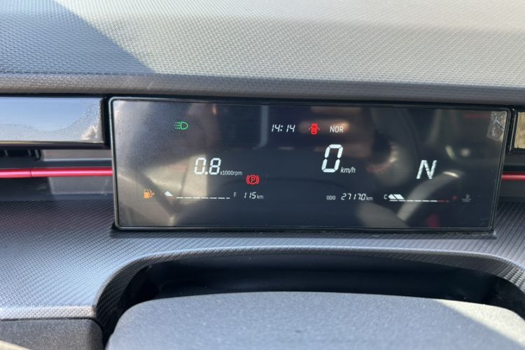 Used JETOUR Dashing 2022 1.6T DCT King PRO Odometer Close Up