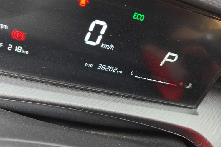 Used JETOUR Dashing 2022 1.6T DCT King PRO Odometer Close Up