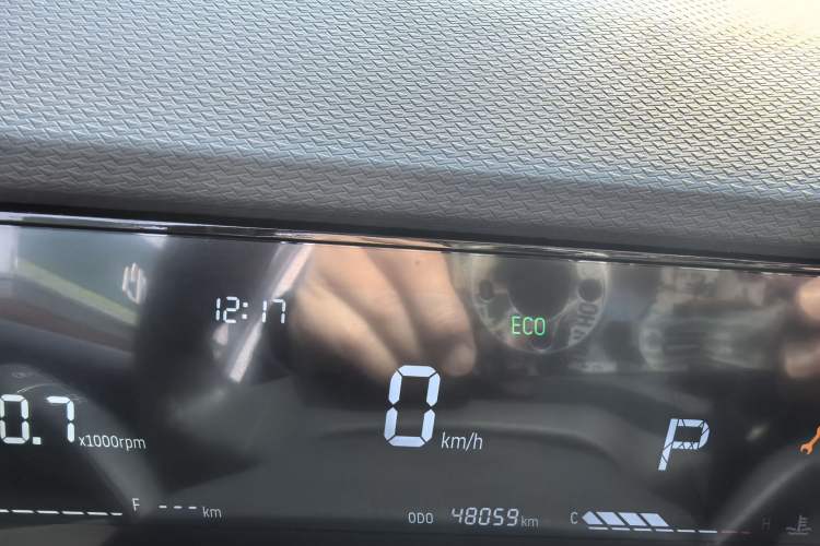 Used JETOUR Dashing 2022 1.6T DCT King PRO Odometer Close Up