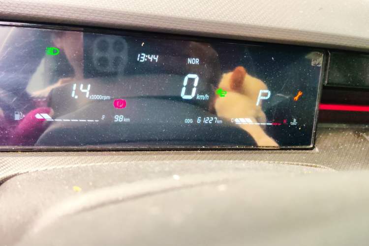 Used JETOUR Dashing 2022 1.6T DCT King PLUS Odometer Close Up