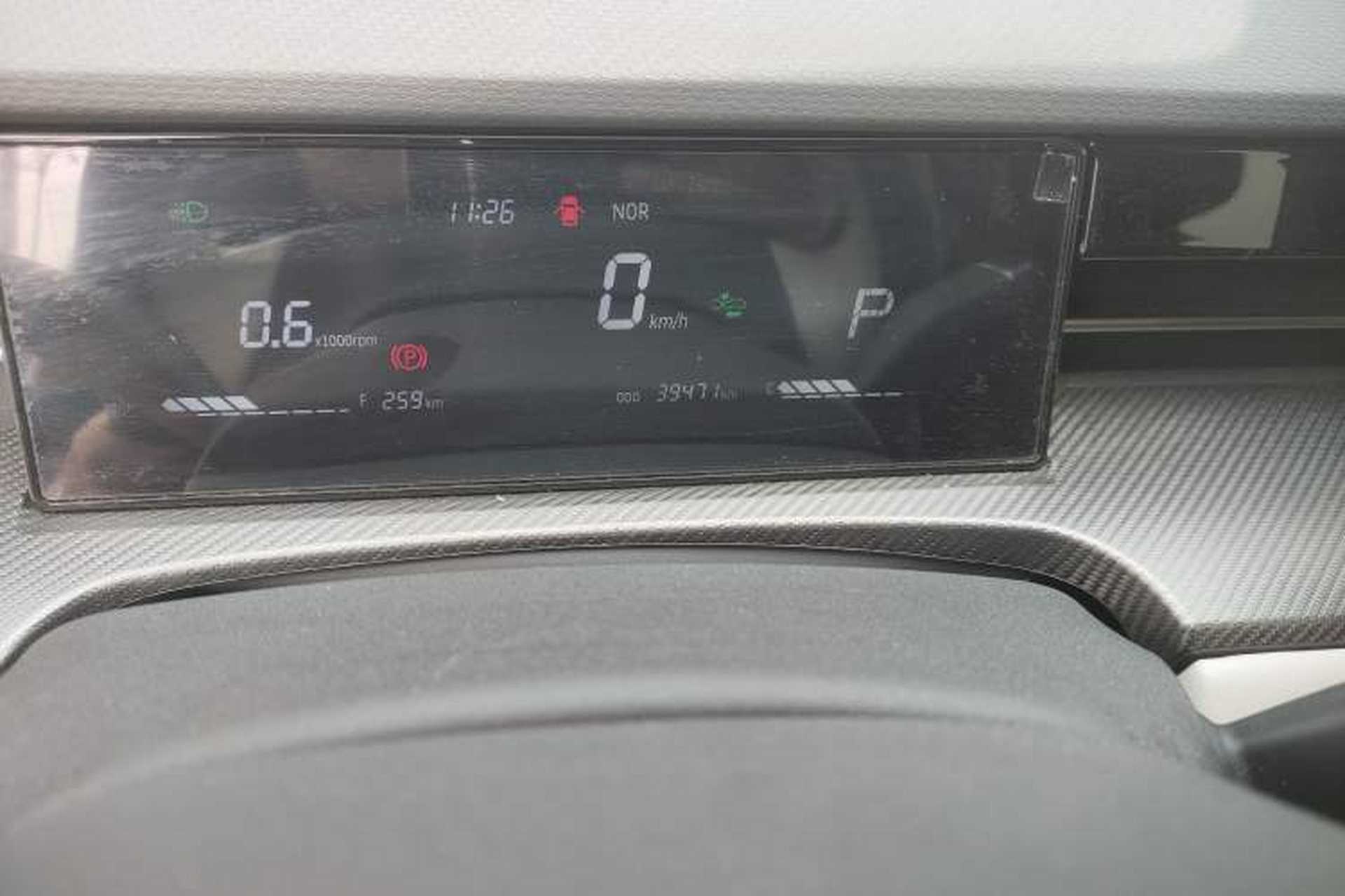 Used JETOUR Dashing 2022 1.6T DCT King PLUS Odometer Close Up
