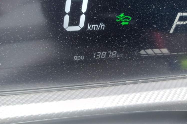 Used JETOUR Dashing 2022 1.6T DCT King MAX Odometer Close Up