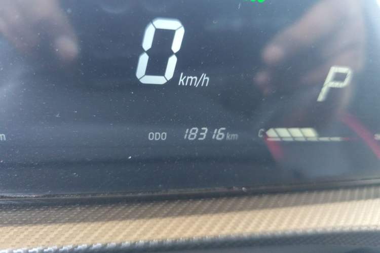 Used JETOUR Dashing 2023 1.6T DCT King PRO Odometer Close Up