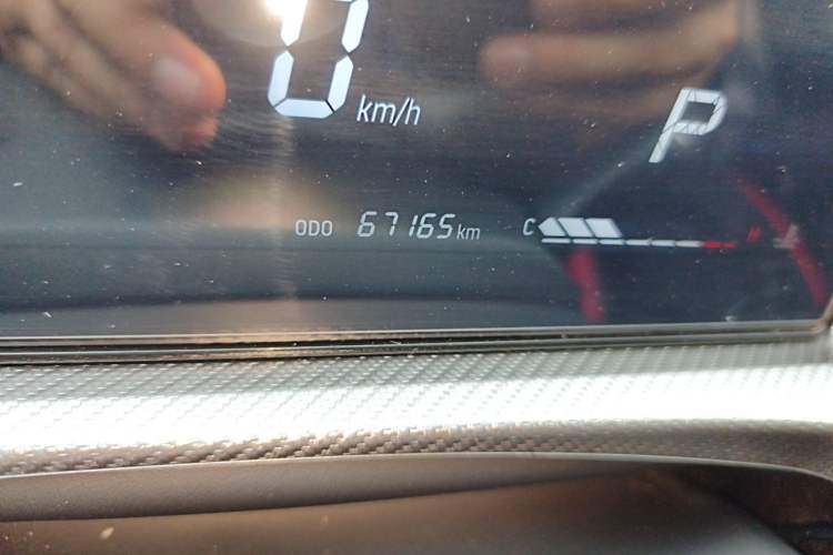 Used JETOUR Dashing 2023 1.5T DCT Starlight Shine Pro Edition Odometer Close Up