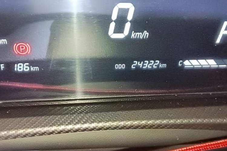 Used JETOUR Dashing 2023 1.5T DCT Starry PRO+ Odometer Close Up