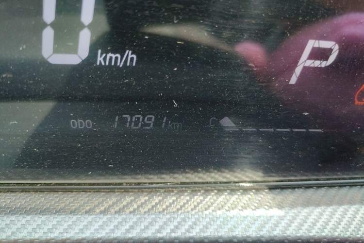 Used JETOUR Dashing 2023 1.6T DCT King PRO Odometer Close Up