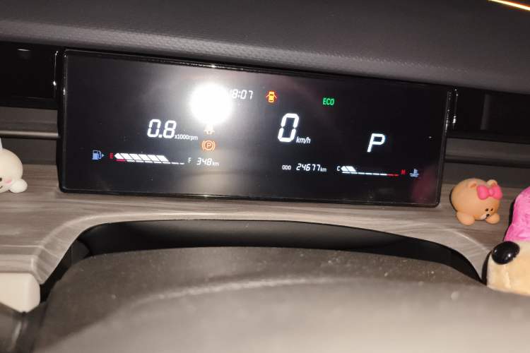 Used JETOUR Dashing 2023 1.6T DCT King SPORT Odometer Close Up