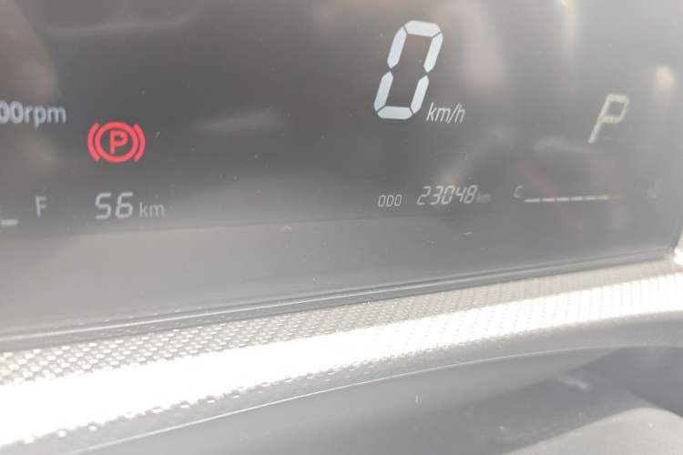 Used JETOUR Dashing 2023 1.5T DCT Starlight Shine Pro Edition Odometer Close Up