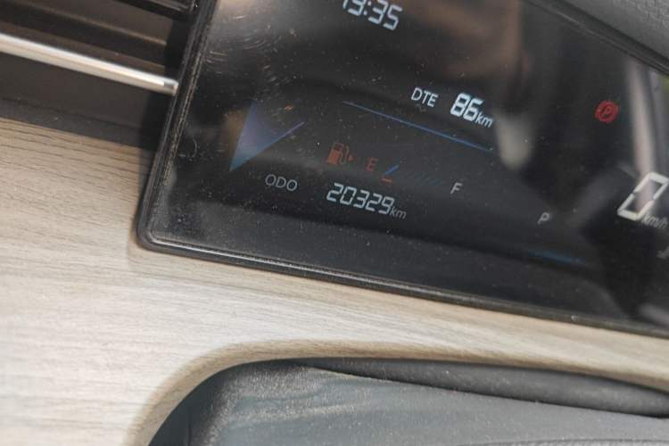 Used JETOUR Dashing 2023 1.6T DCT King PRO Odometer Close Up