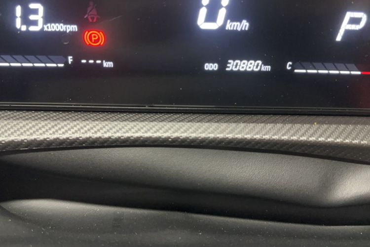 Used JETOUR Dashing 2023 1.5T DCT Starlight Shine Pro Edition Odometer Close Up