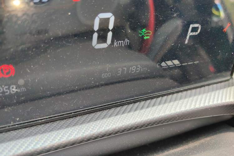 Used JETOUR Dashing 2023 1.6T DCT King PLUS Odometer Close Up