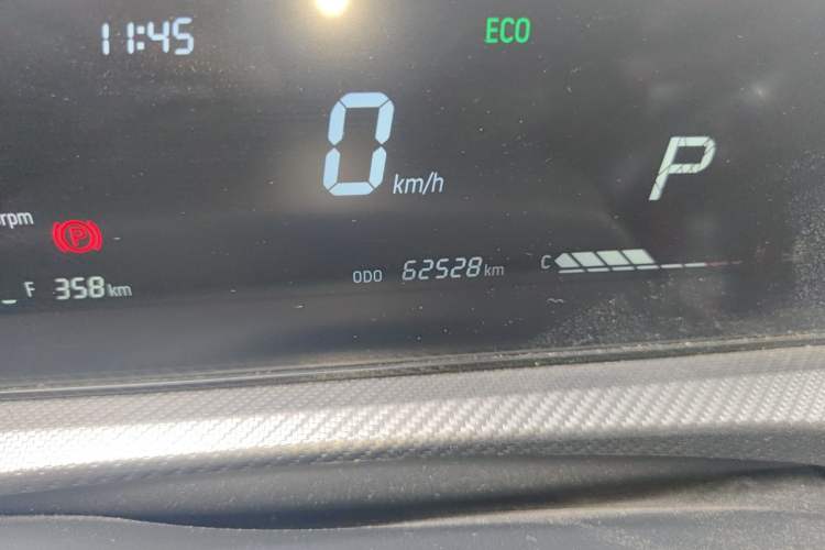 Used JETOUR Dashing 2023 1.5T DCT Starlight Shine Pro Edition Odometer Close Up