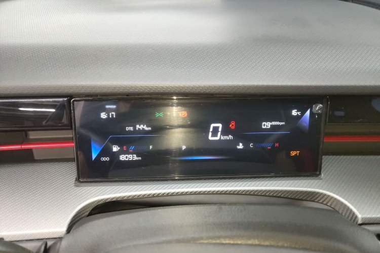 Used JETOUR Dashing 2024 1.5T DCT Youth PRO Instrument Cluster