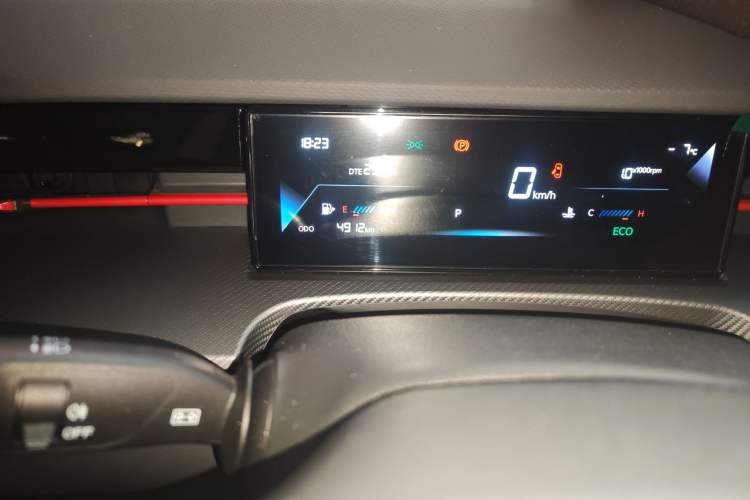 Used JETOUR Dashing 2024 1.5T DCT Youth Odometer Close Up