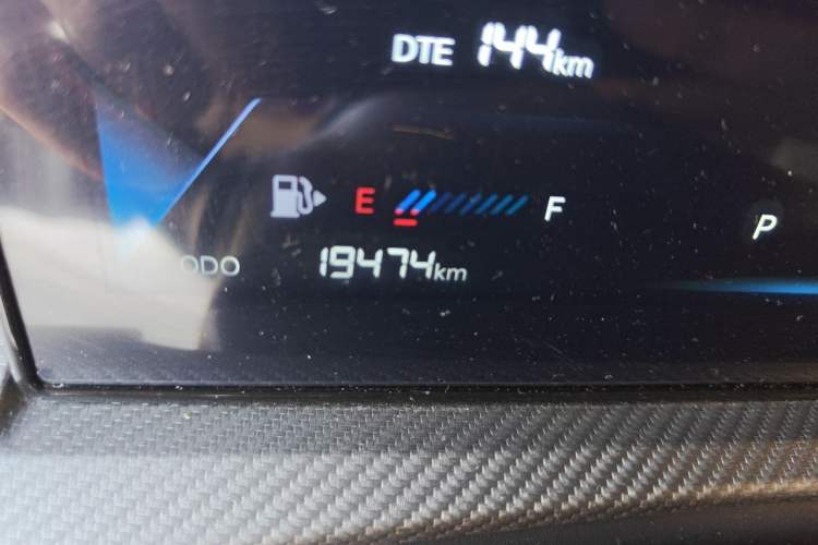Used JETOUR Dashing 2024 1.5T DCT Longteng Edition PRO Odometer Close Up