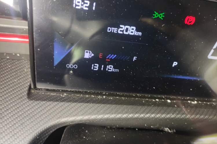 Used JETOUR Dashing 2024 1.5T DCT Youth Odometer Close Up