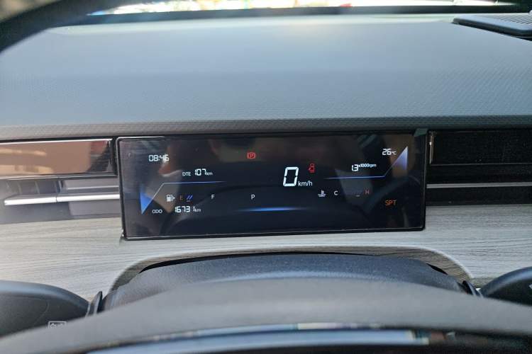 Used JETOUR Dashing 2024 1.5T DCT Starlight Shine Pro Edition Instrument Cluster