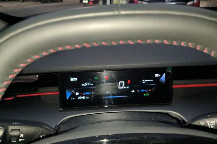 Used JETOUR Dashing 2024 1.5T DCT Starlight Shine Pro Edition Instrument Cluster