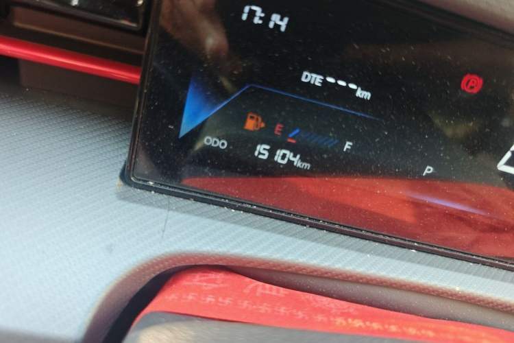 Used JETOUR Dashing 2024 1.5T DCT Starlight Shine Pro Edition Odometer Close Up