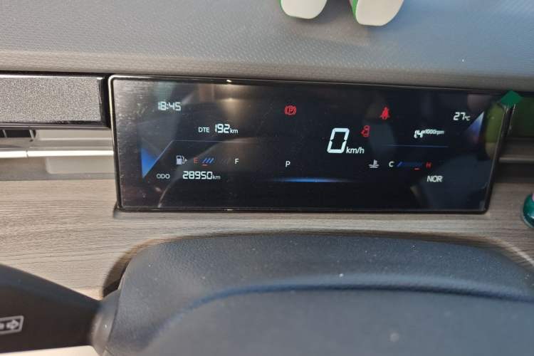 Used JETOUR Dashing 2024 1.6T DCT King PRO Odometer Close Up