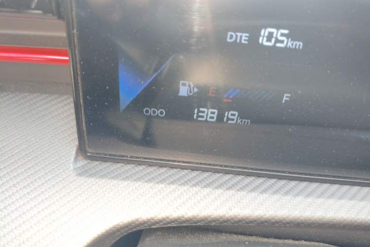 Used JETOUR Dashing 2024 1.5T DCT Longteng Edition PRO Odometer Close Up