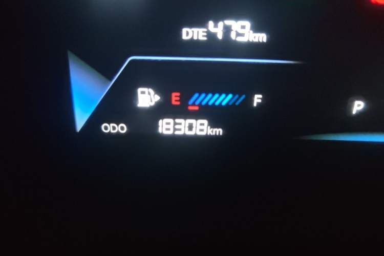 Used JETOUR Dashing 2024 1.5T DCT Starlight Shine Pro Edition Odometer Close Up
