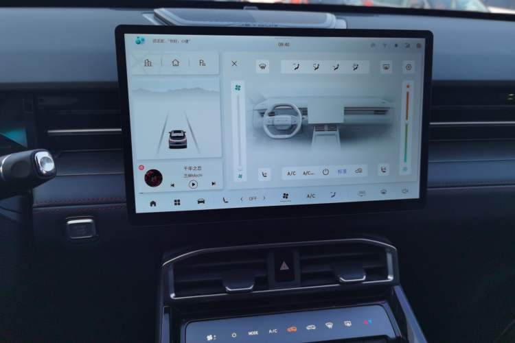 Used JETOUR Dashing 2025 1.5T DCT Ultimate Edition Audio And AC Panel