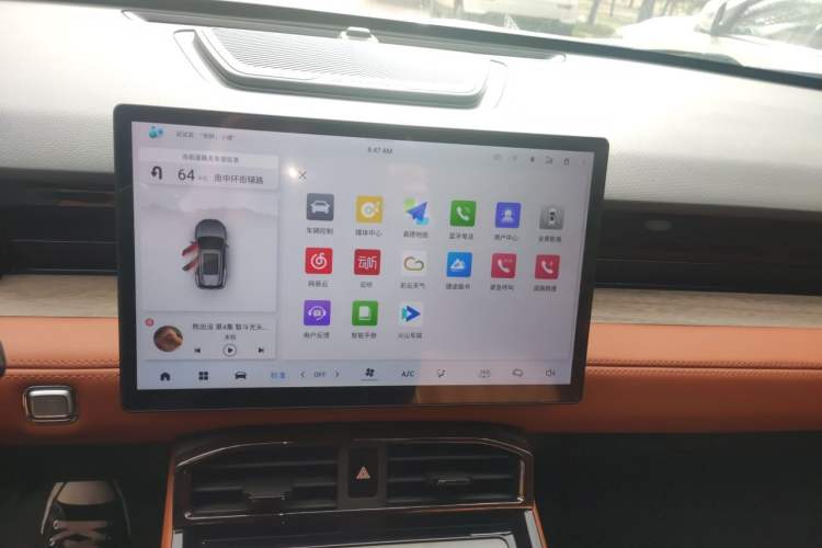 Used JETOUR Dashing 2025 1.5T DCT Luxury Edition Audio And AC Panel