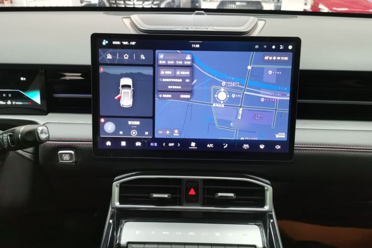 Used JETOUR Dashing 2025 1.5T DCT Luxury Edition Audio And AC Panel