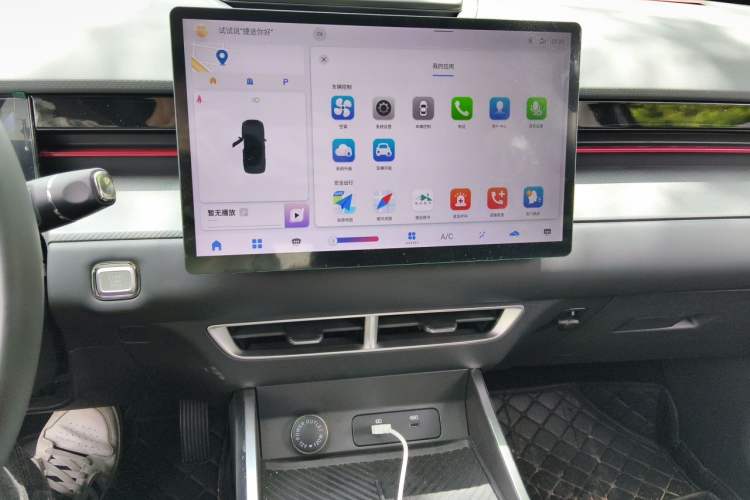 Used JETOUR Dashing 2025 1.5T DCT Youth UP Audio And AC Panel