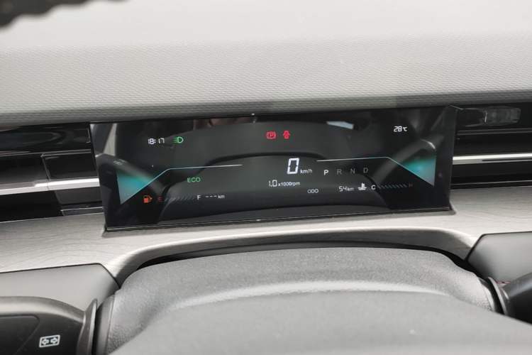 Used JETOUR Dashing 2025 1.5T DCT Ultimate Edition Instrument Cluster