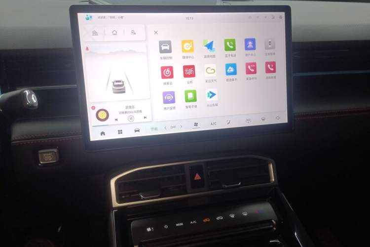 Used JETOUR Dashing 2025 1.5T DCT Luxury Edition Audio And AC Panel