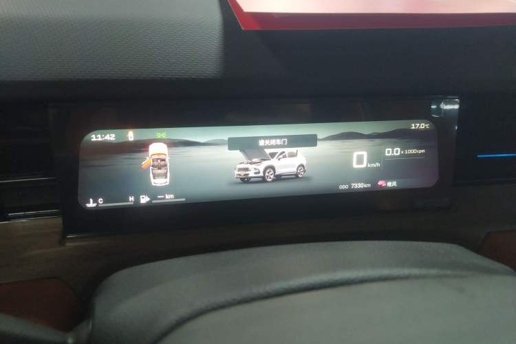 Used JETOUR Dashing 2025 1.5TD DCT Flagship Edition Instrument Cluster