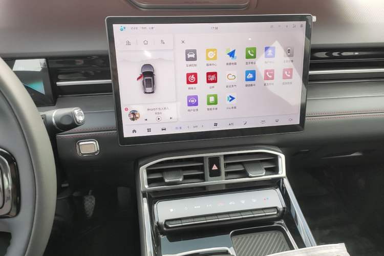 Used JETOUR Dashing 2025 1.5T DCT Luxury Edition Audio And AC Panel