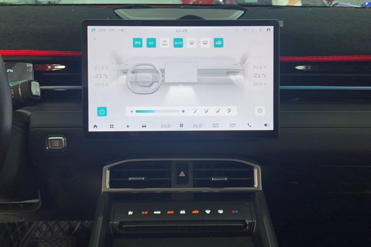 Used JETOUR Dashing 2025 1.5TD DCT Luxury Edition Audio And AC Panel