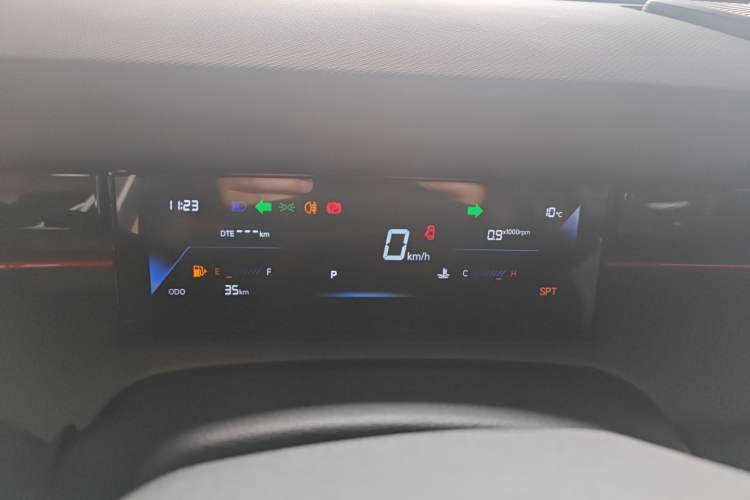Used JETOUR Dashing 2025 1.5T DCT Youth UP Instrument Cluster