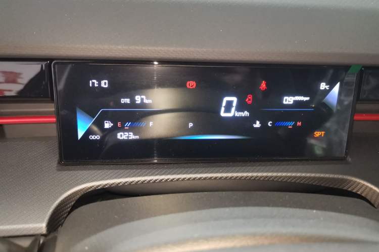 Used JETOUR Dashing 2026 Model—Youth Edition, 1.5T 6DCT Luxury Edition Instrument Cluster
