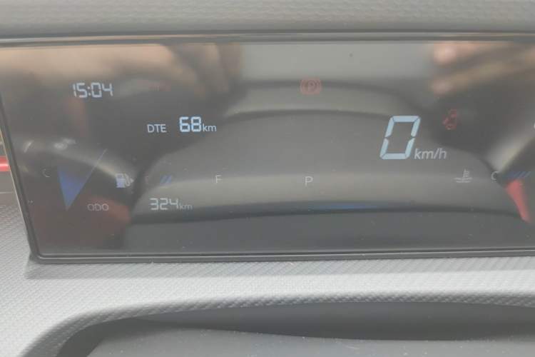Used JETOUR Dashing 2026 Model—Youth Edition, 1.5T 6DCT Elite Edition Instrument Cluster