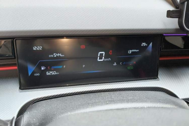 Used JETOUR Dashing 2026 Model—Youth Edition, 1.5T 6DCT Luxury Edition Instrument Cluster